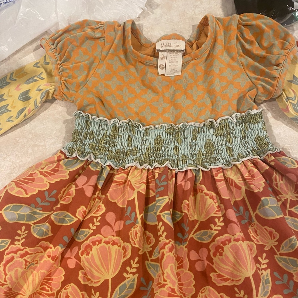 Matilda Jane Toddler Girls Dress sz 18 mo